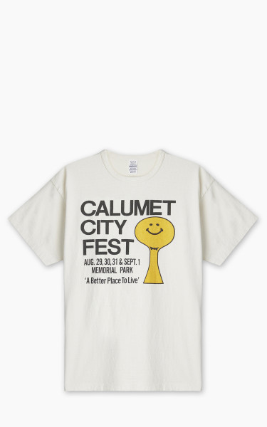 Warehouse & Co. Lot 4064 Calumet City Fest T-Shirt Cream