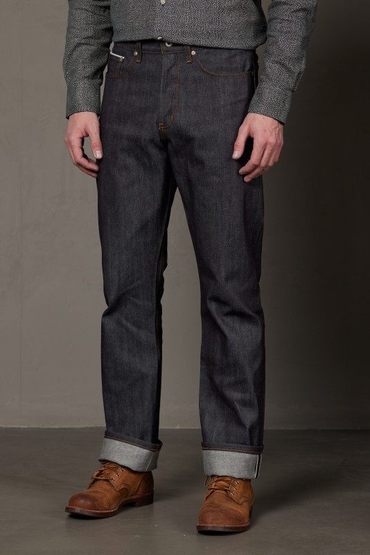 Naked Famous Denim True Guy Left Hand Twill Selvedge Indigo Oz