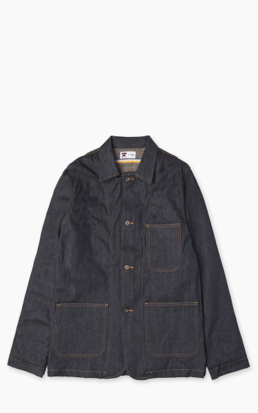 Tellason Baker Jacket Selvedge Lined Raw Indigo