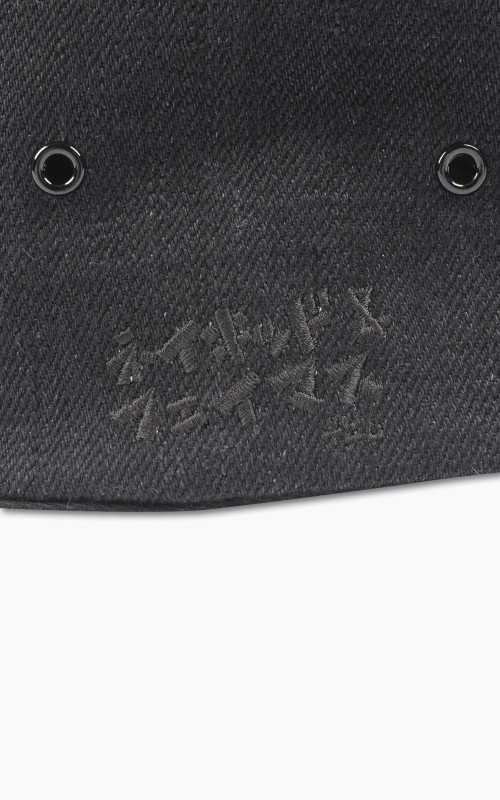 Naked Famous Denim Classic Cap Japan Heritage Black Cultizm