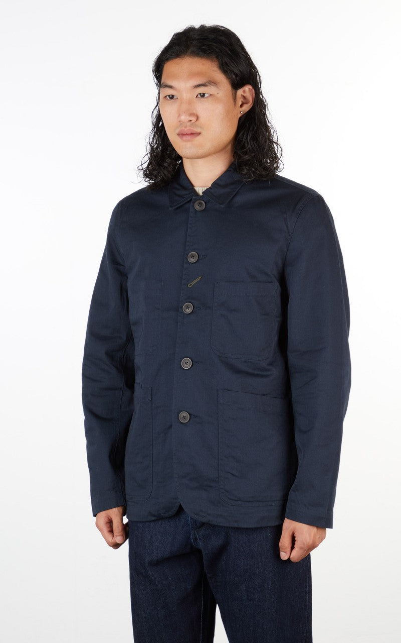 Universal Works Bakers Jacket Twill Navy