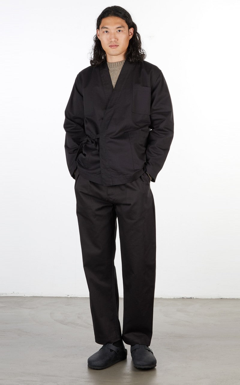 Universal Works Kyoto Work Jacket Twill Black