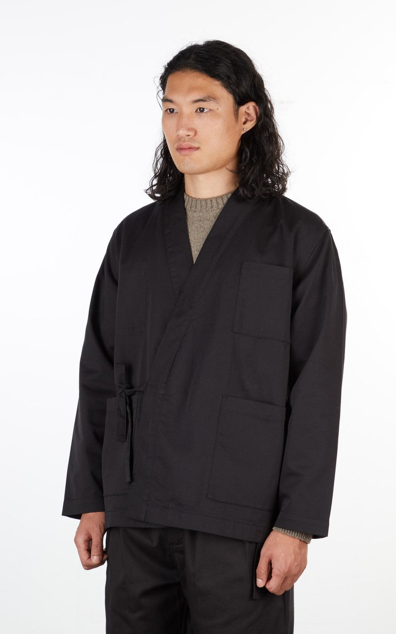 Universal Works Kyoto Work Jacket Twill Black