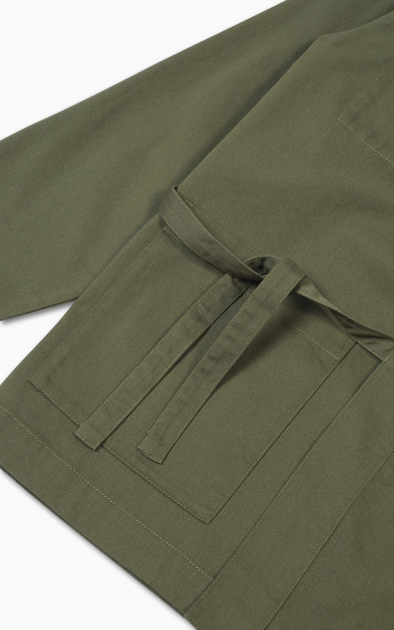 Universal Works Kyoto Work Jacket Twill Light Olive