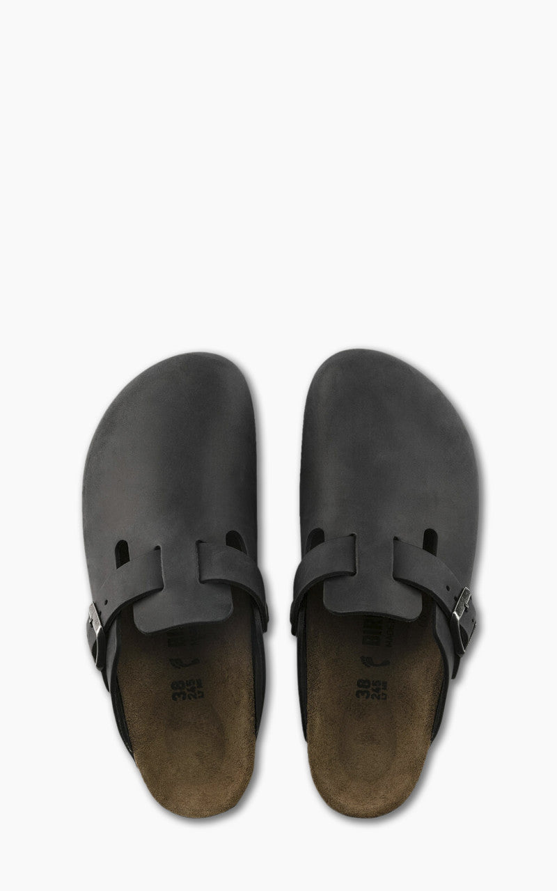 Birkenstock Boston Oiled Leather Black