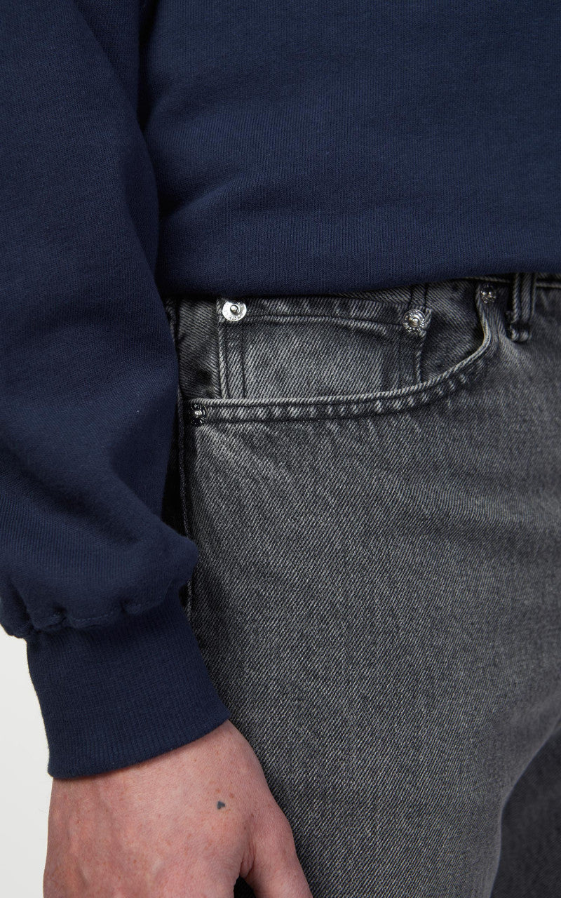 OrSlow Ivy Fit Jeans 107 Black Denim Bleached