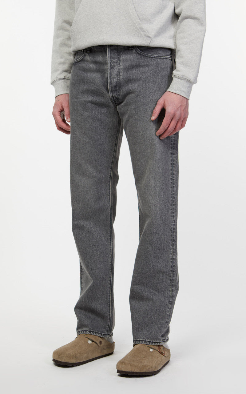 OrSlow Standard Fit Jeans 105 90's Black Denim Bleach