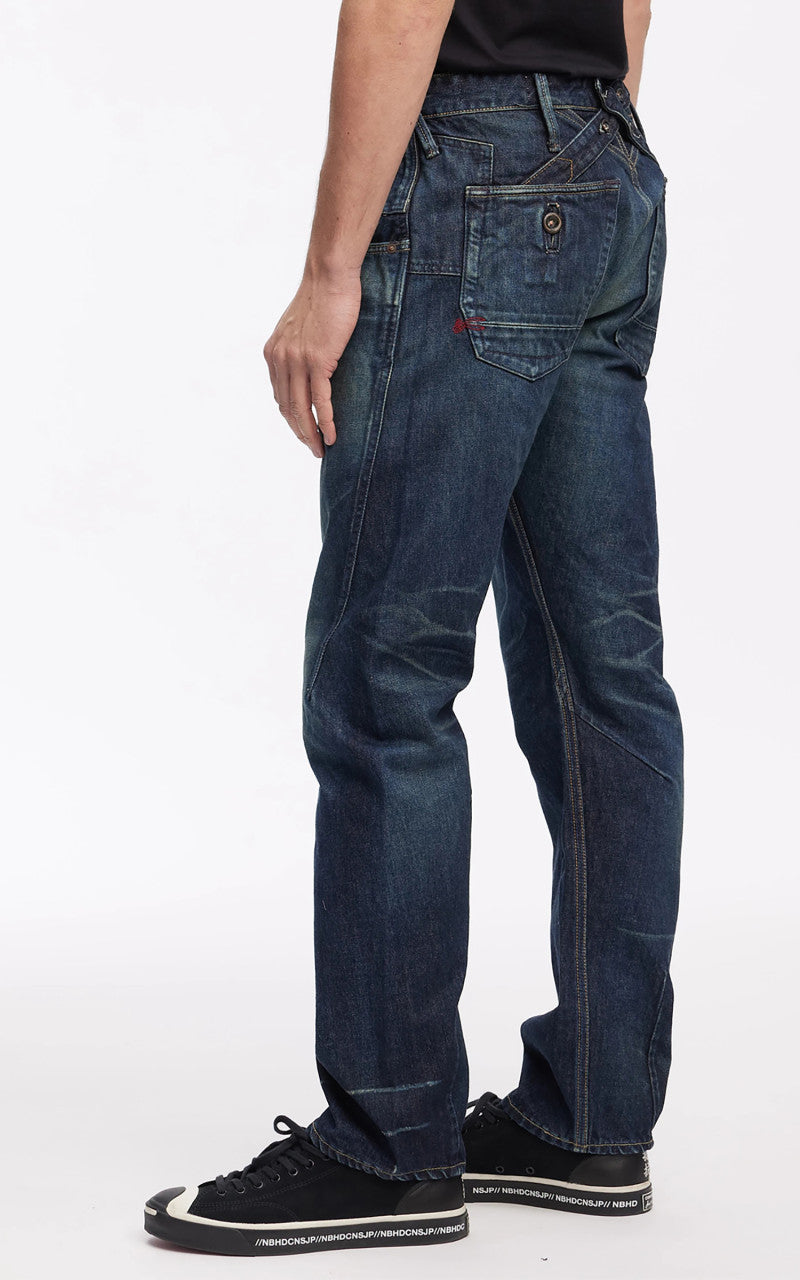 Denham Crossback Made In Japan Dark Blue