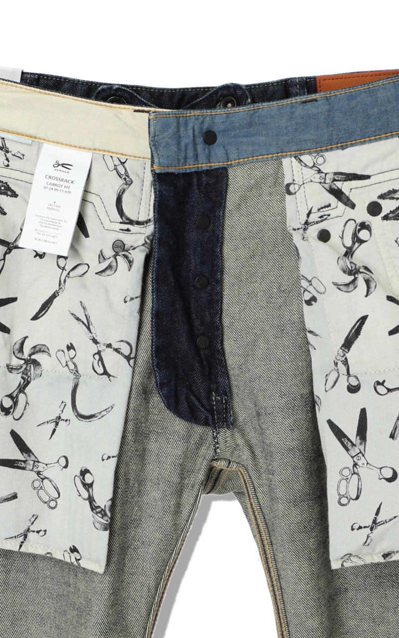 Denham Crossback Made In Japan Dark Blue