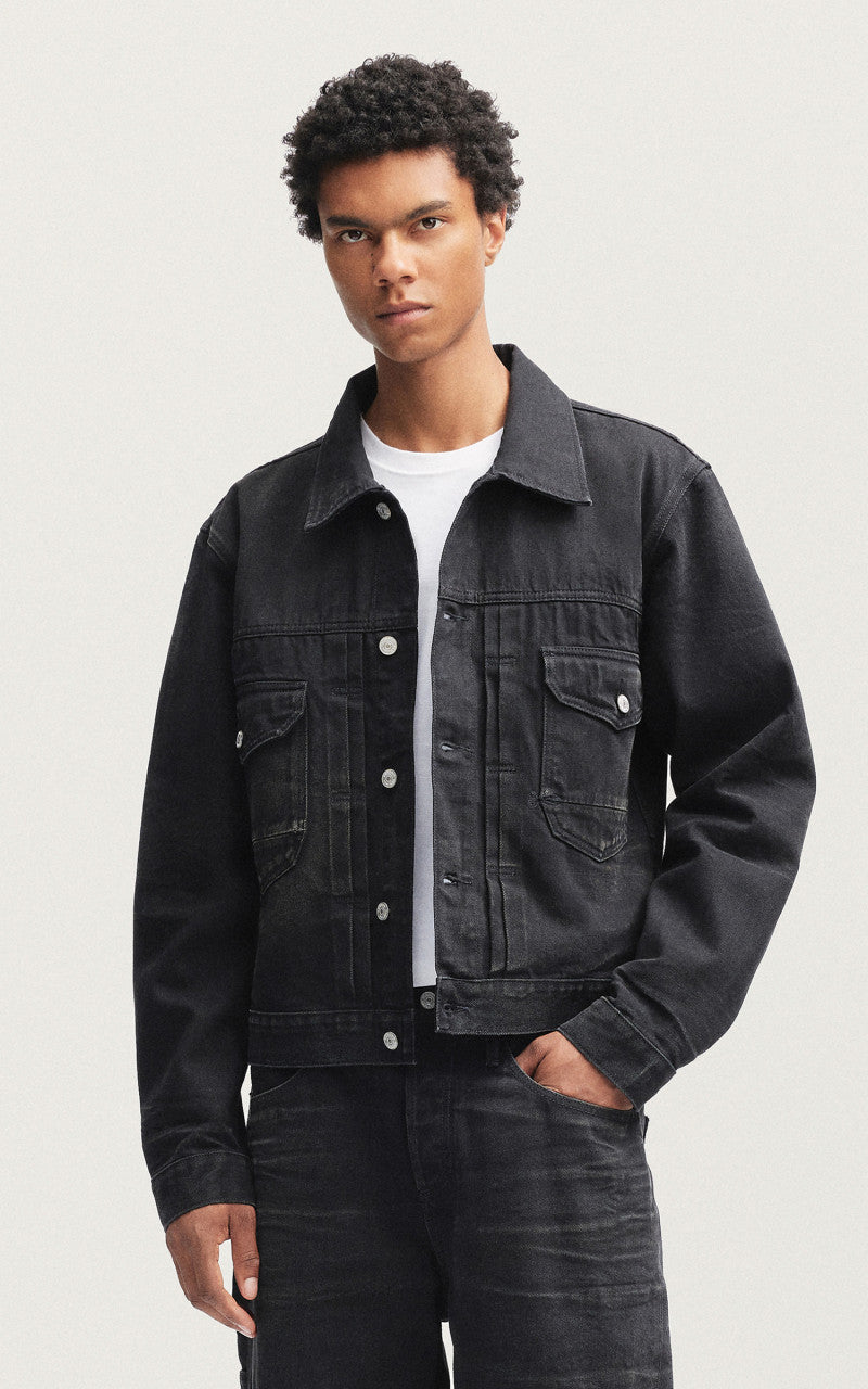 Denham Chester Jacket After Dark Black