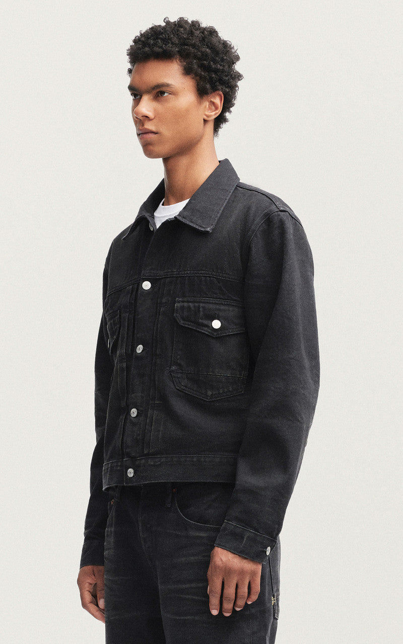 Denham Chester Jacket After Dark Black