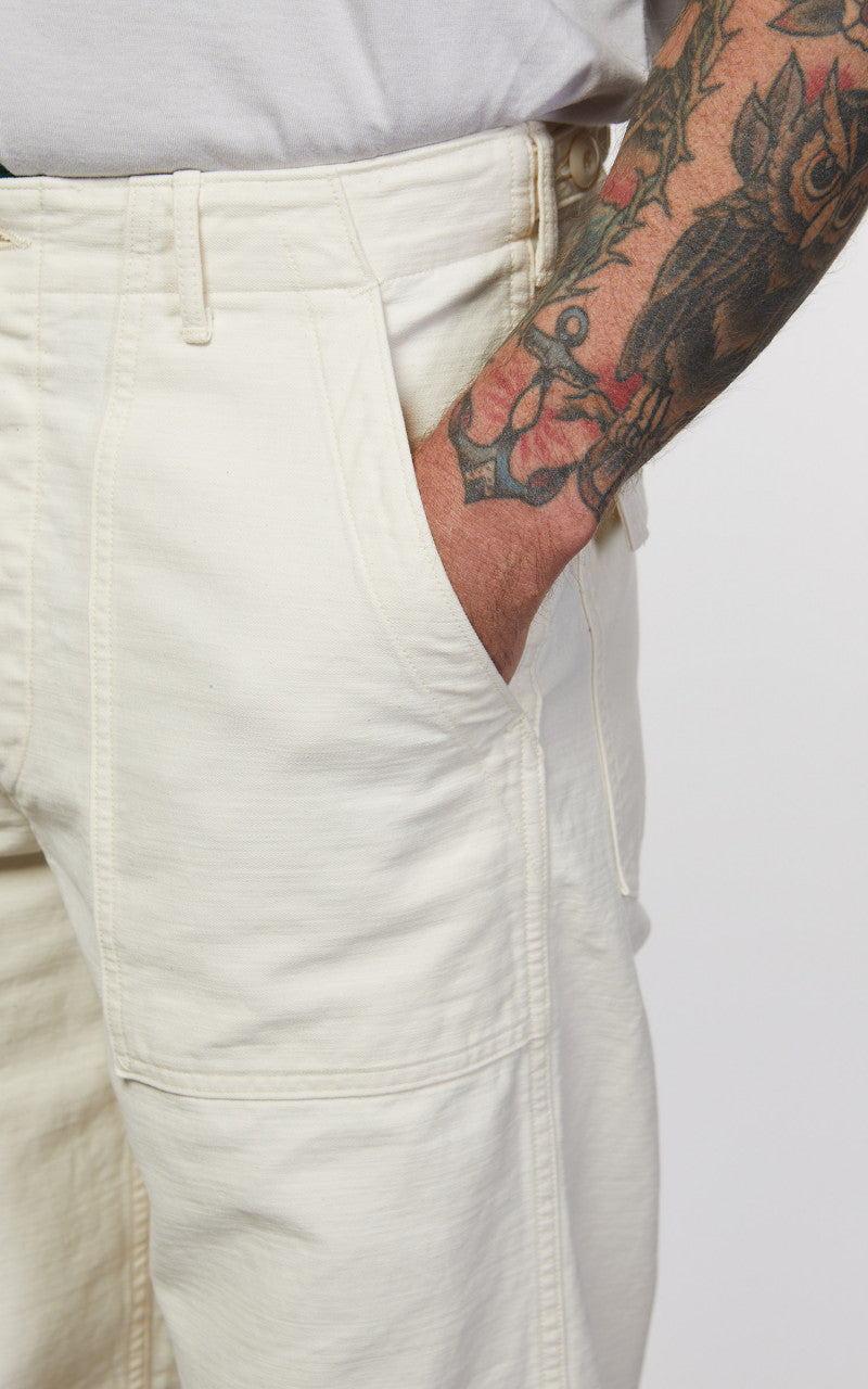 OrSlow US Army Fatigue Pants Regular Ecru