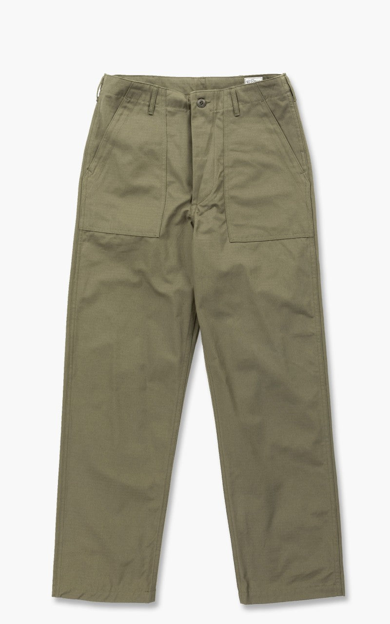 美品 orSlow US Army Fatigue Pants orSlow US ARMY SLIM FIT FATIGUE PANTS (green) – unexpected store