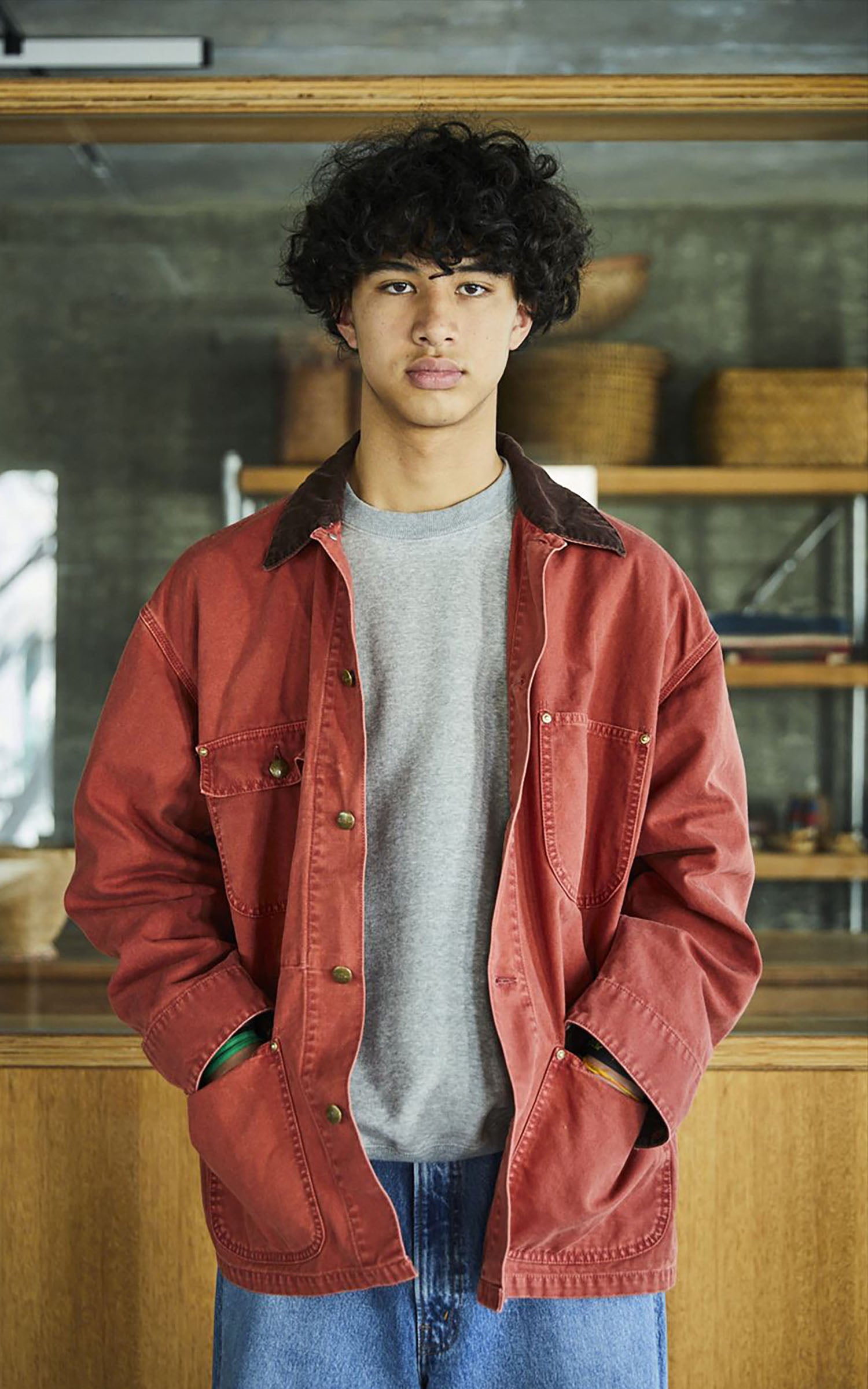 OrSlow Relax Fit Coverall Red