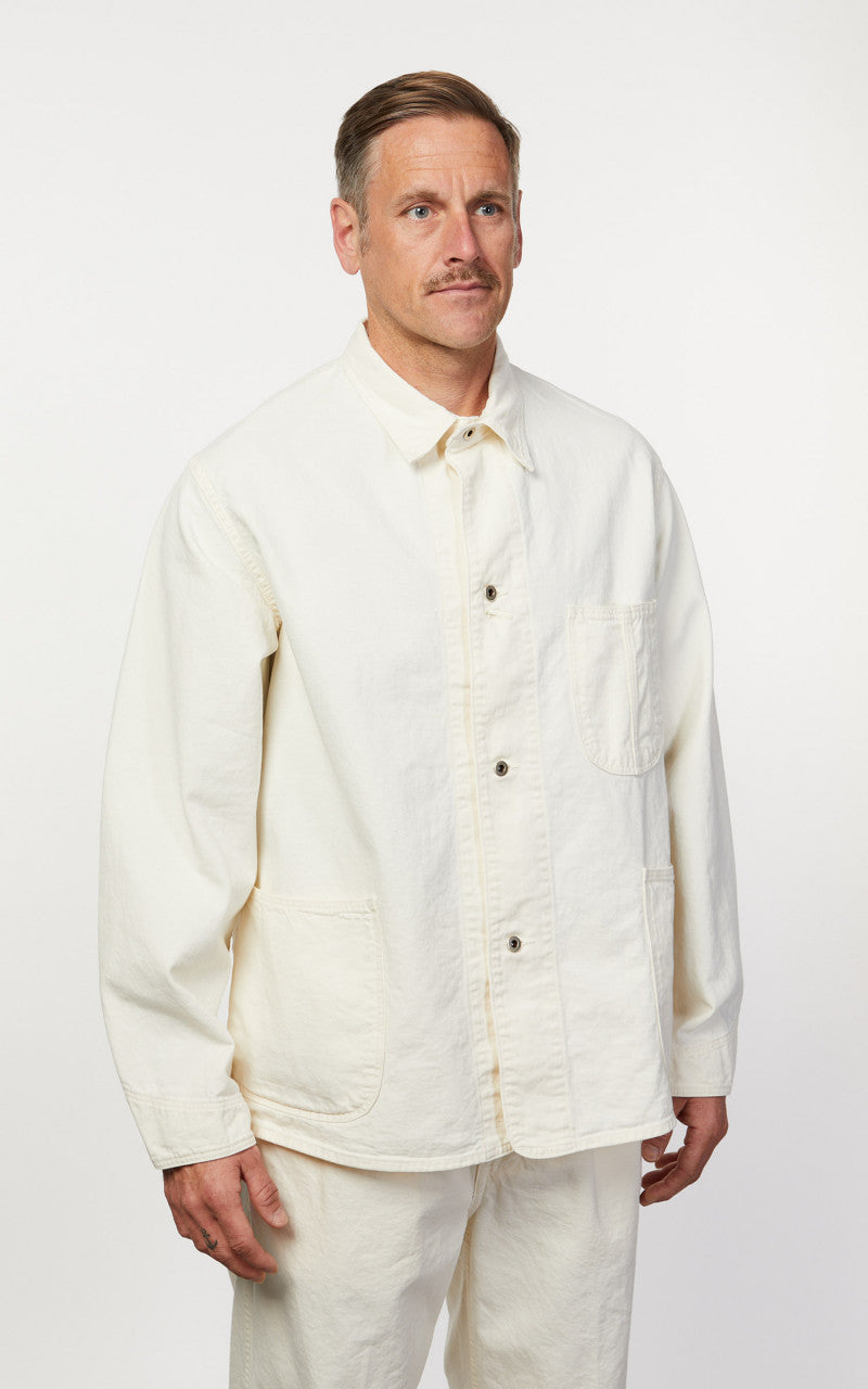 OrSlow 1940's Coverall Kinari Denim Ecru