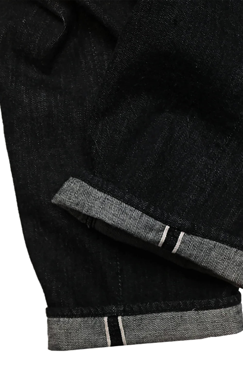 Fullcount 0105BKSS Wide Black Selvedge Super Smooth Denim Black 11.5oz