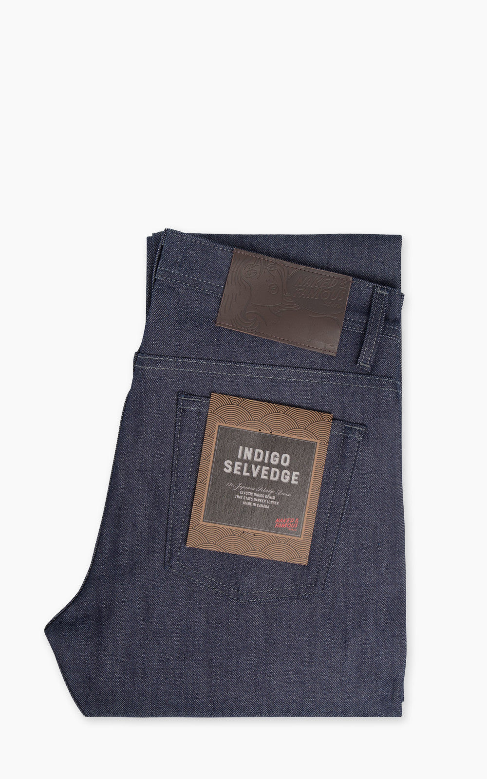 Naked & Famous Denim Weird Guy Indigo Selvedge 13oz