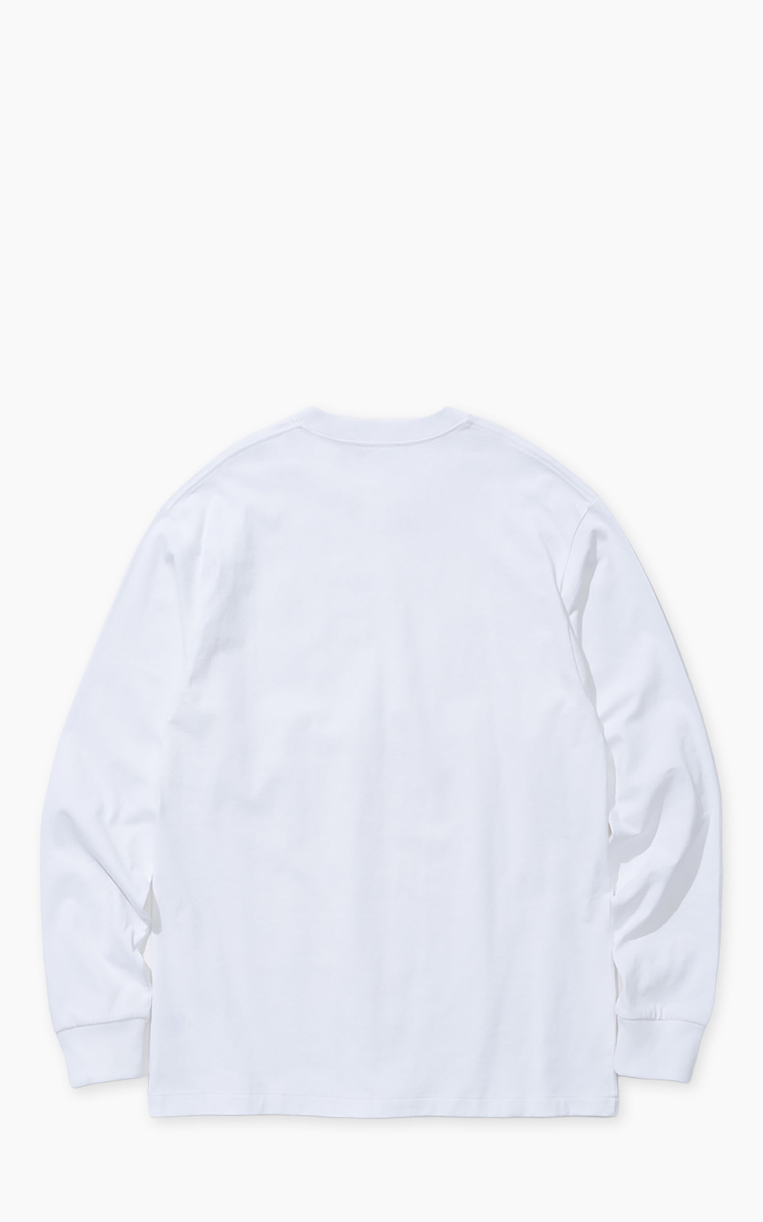Cotton Research Club L/S T-Shirt White