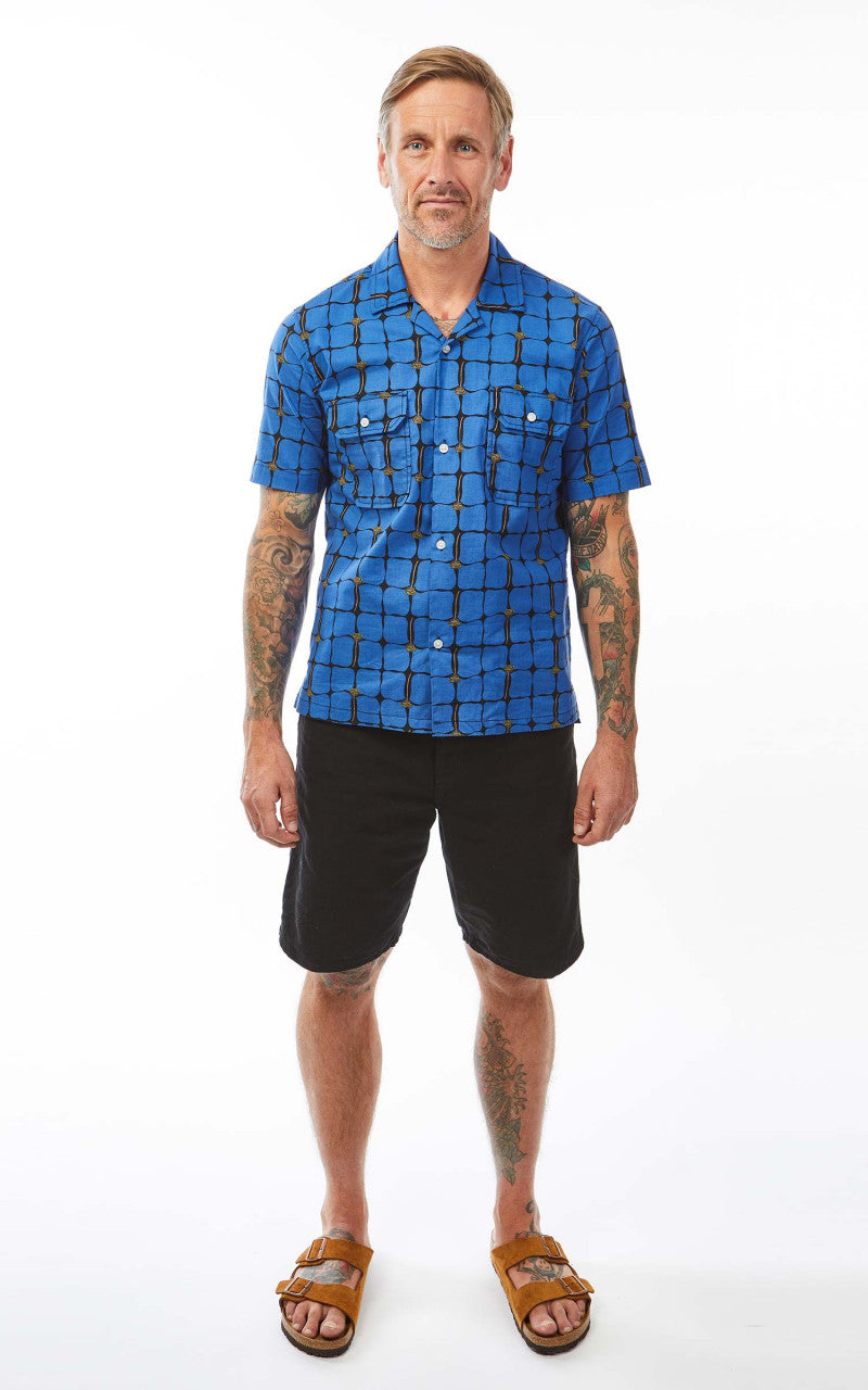 Rogue Territory Infantry S/S Shirt Blue Lotus