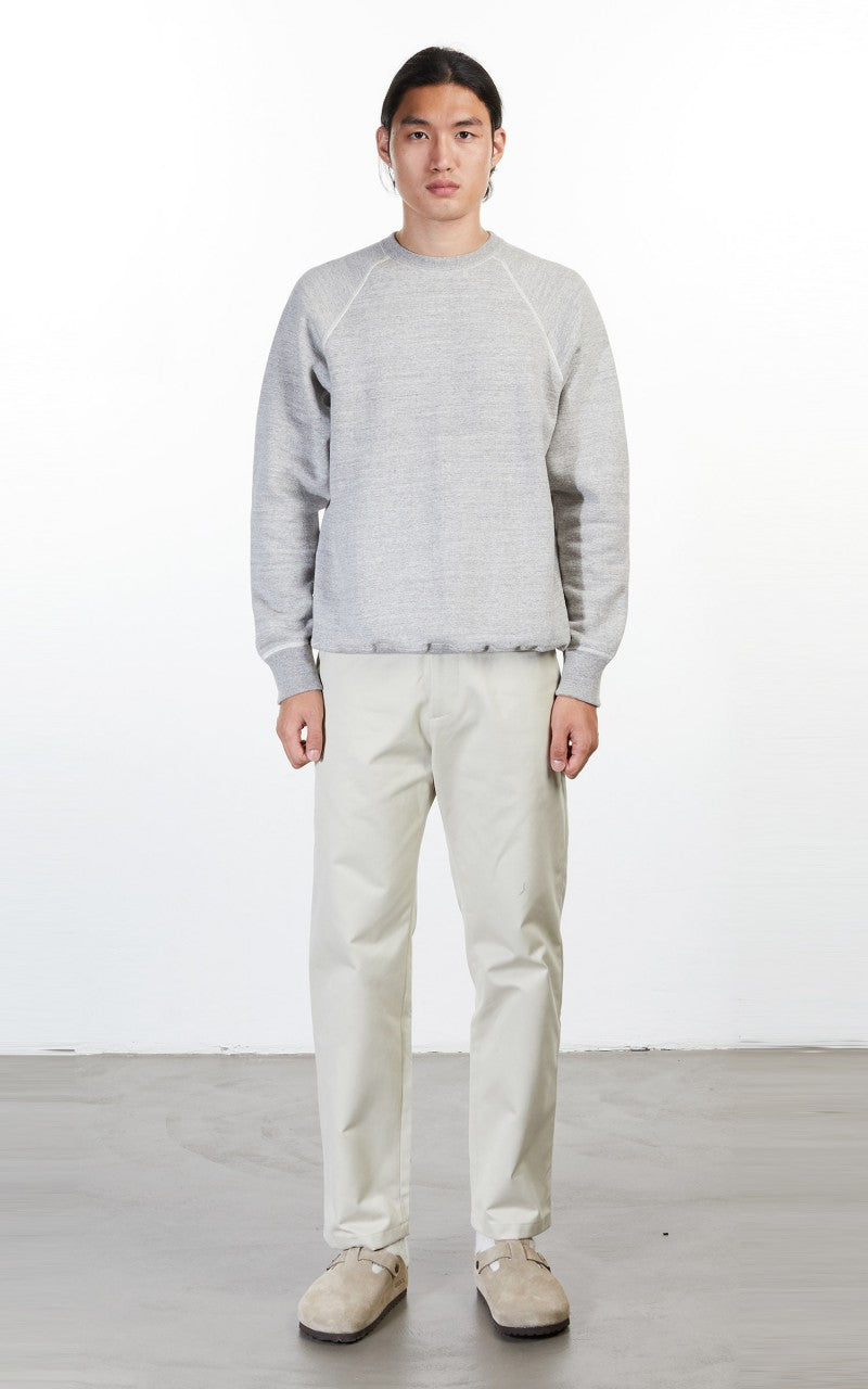 OrSlow Crew Neck Sweater Grey