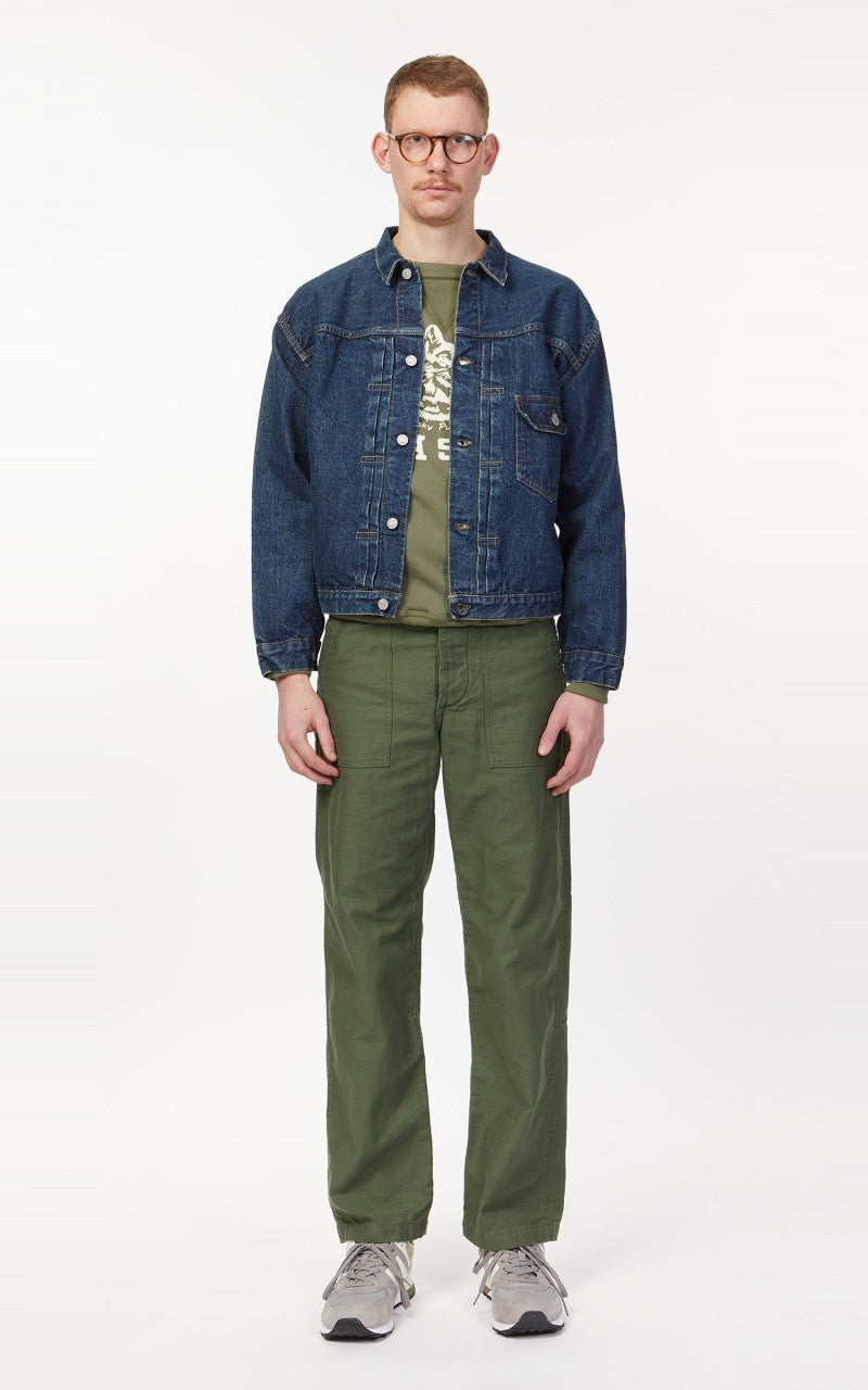 OrSlow 40s Typ 1 Jacket 2 Years Wash Indigo