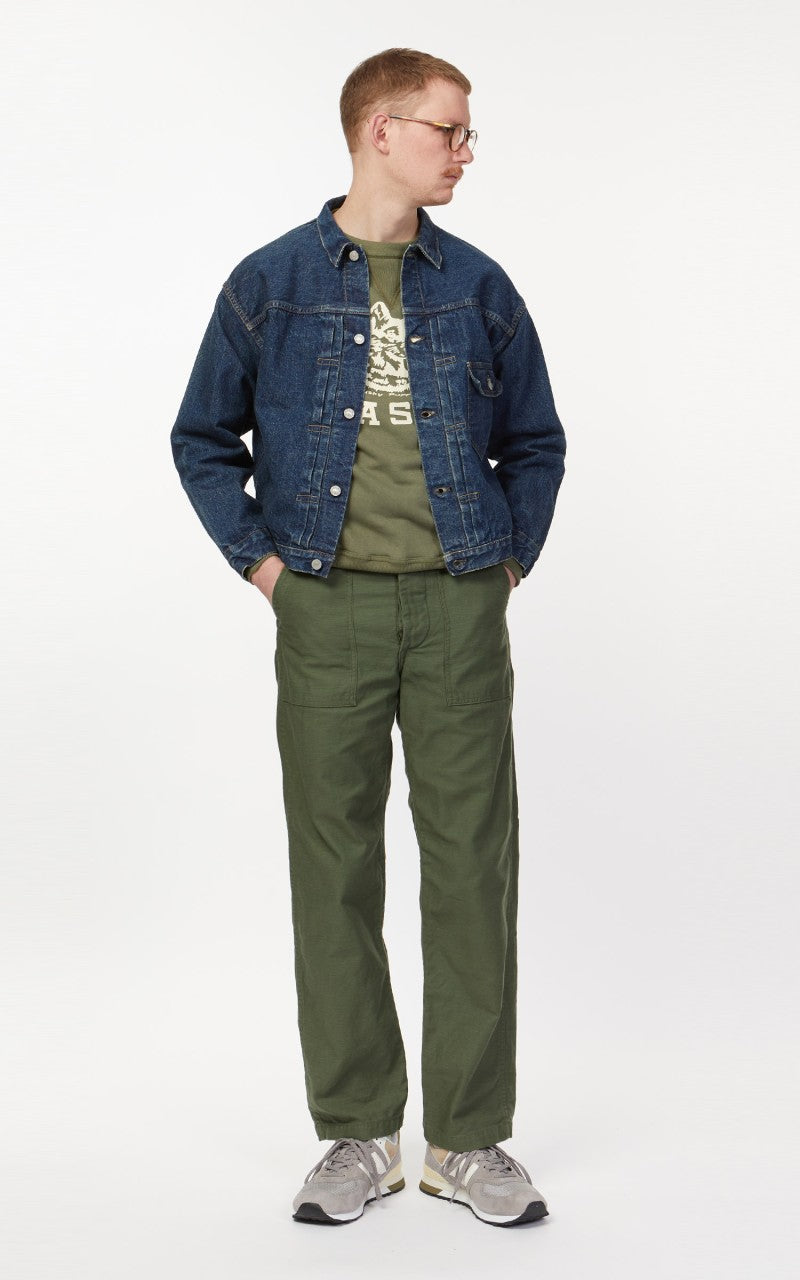 OrSlow 40s Typ 1 Jacket 2 Years Wash Indigo