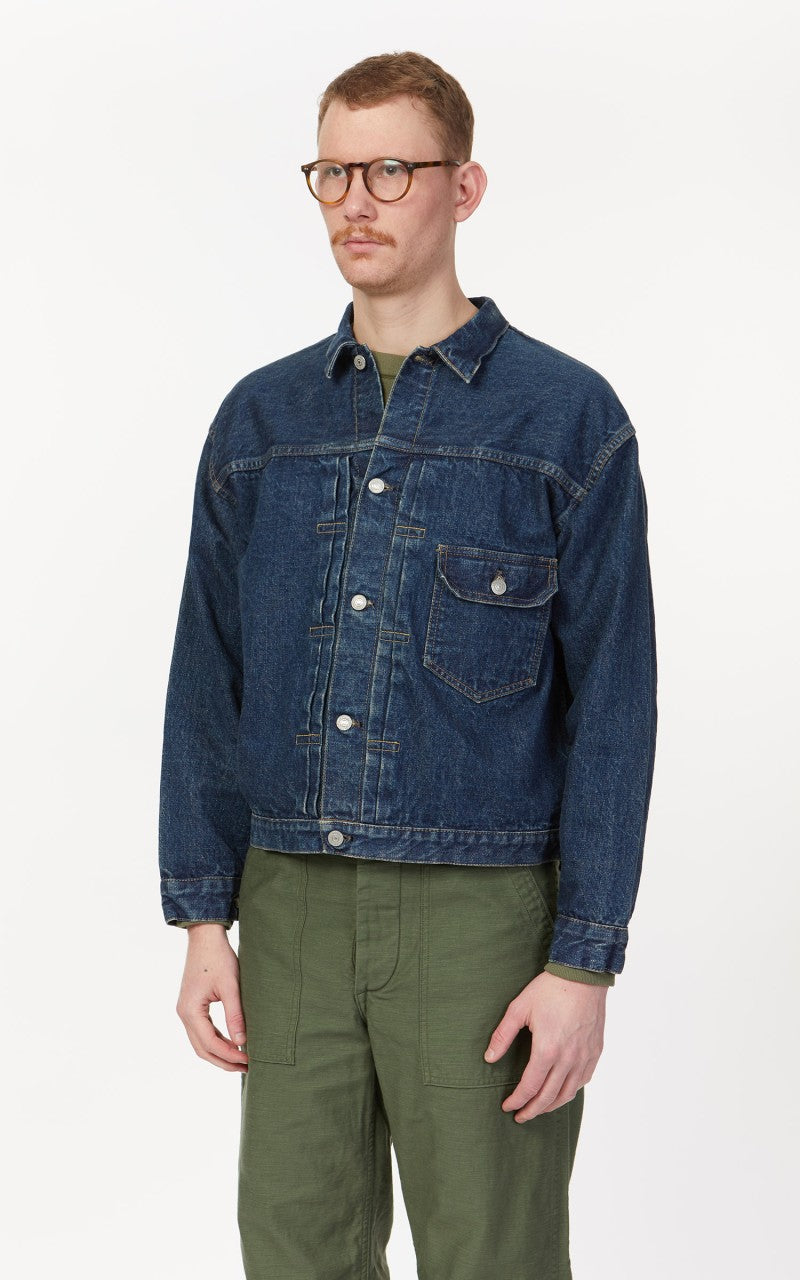 OrSlow 40s Typ 1 Jacket 2 Years Wash Indigo
