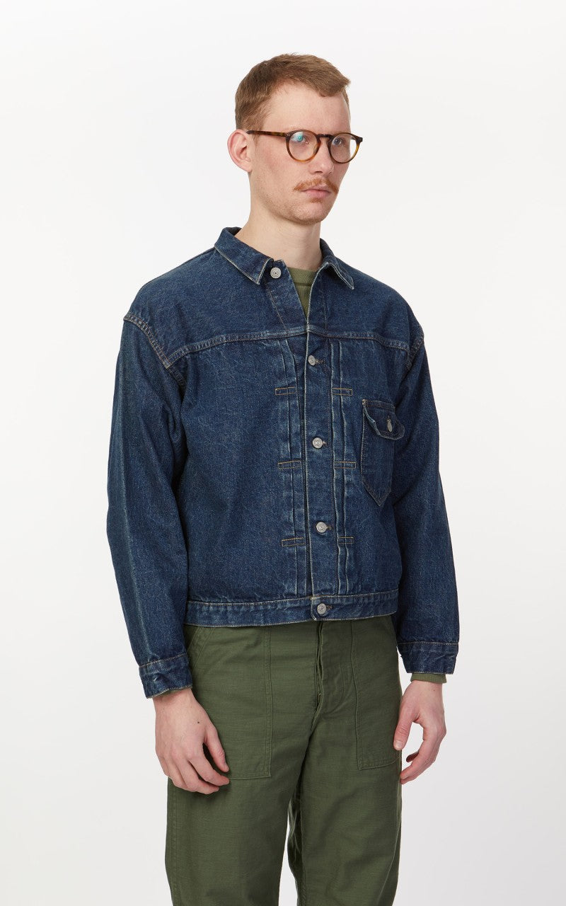 OrSlow 40s Typ 1 Jacket 2 Years Wash Indigo