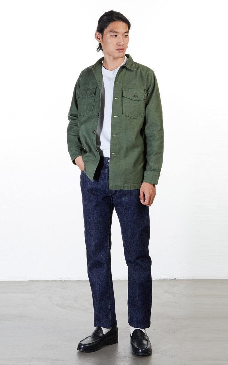 OrSlow US Army Fatigue Shirt Army Green
