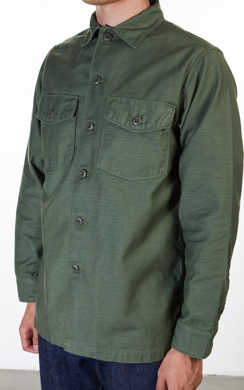 OrSlow US Army Fatigue Shirt Army Green