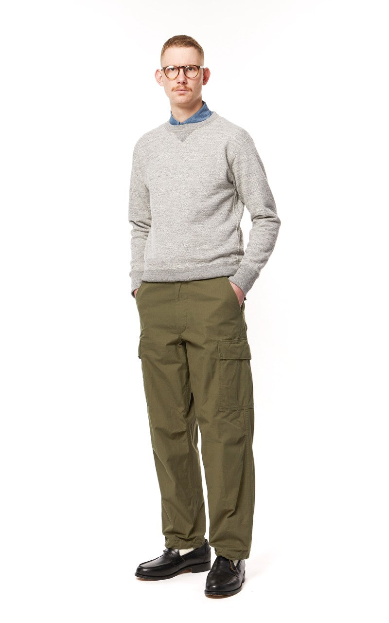 OrSlow Vintage Fit Cargo Pants Ripstop Army