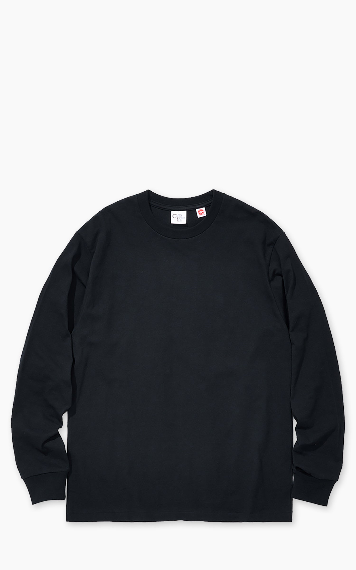 Cotton Research Club L/S T-Shirt Black