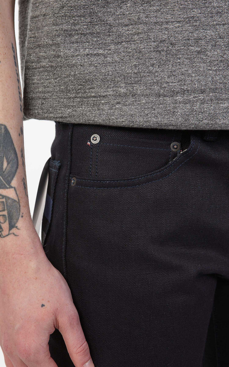 Momotaro Jeans 0306-IBSP Indigo x Black Denim GTB 15.7oz