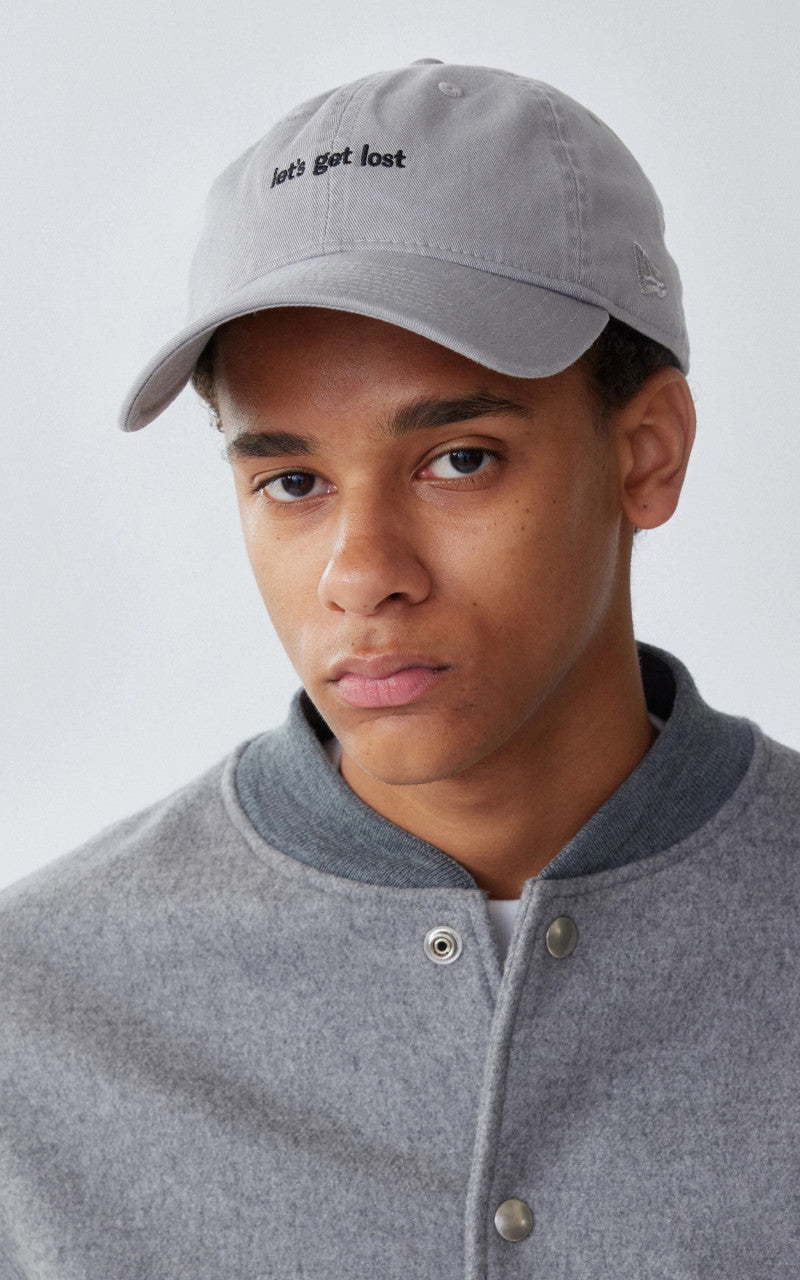 Kaptain Sunshine x New Era Let's Get Lost Cap Light Grey