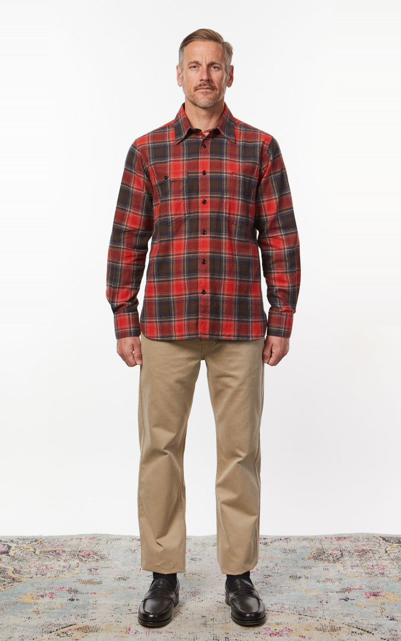 Pike Brothers 1937 Roamer Shirt Graham Red
