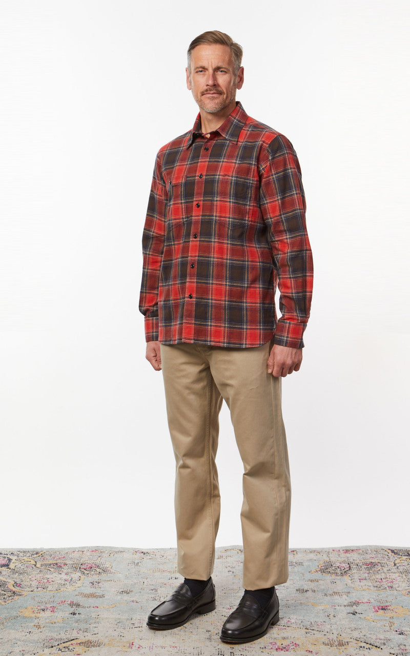 Pike Brothers 1937 Roamer Shirt Graham Red