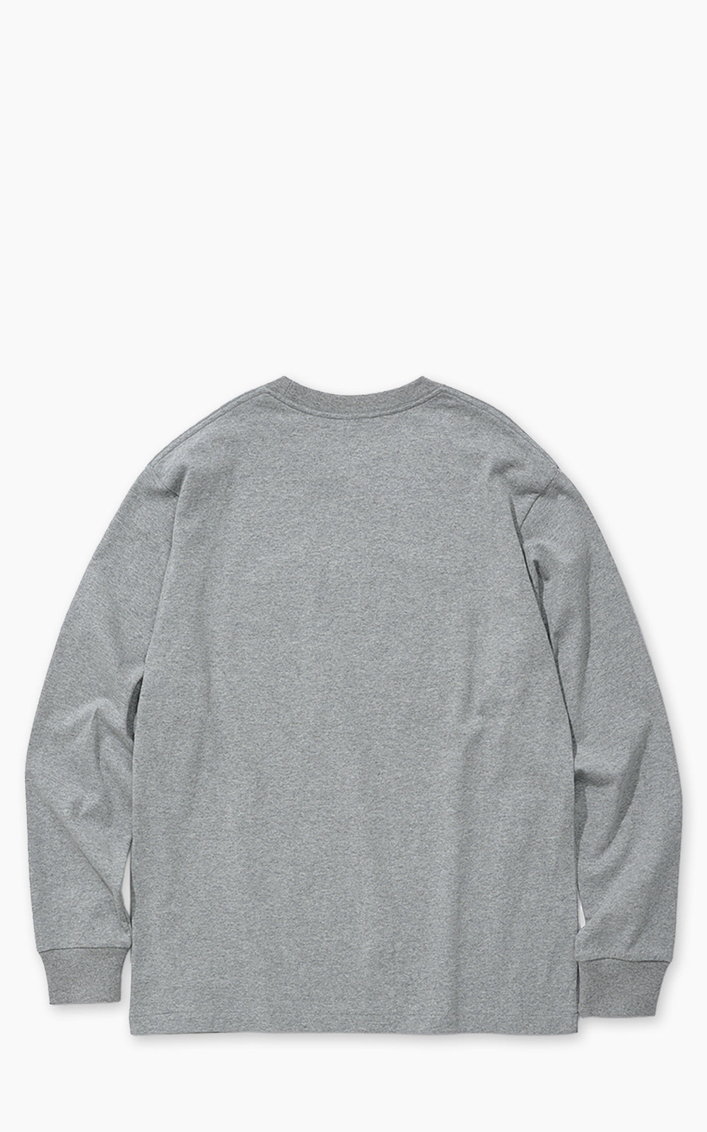 Cotton Research Club L/S T-Shirt Heather Grey