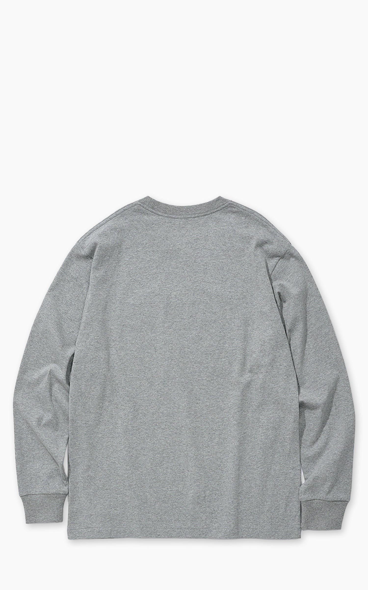 Cotton Research Club L/S T-Shirt Heather Grey