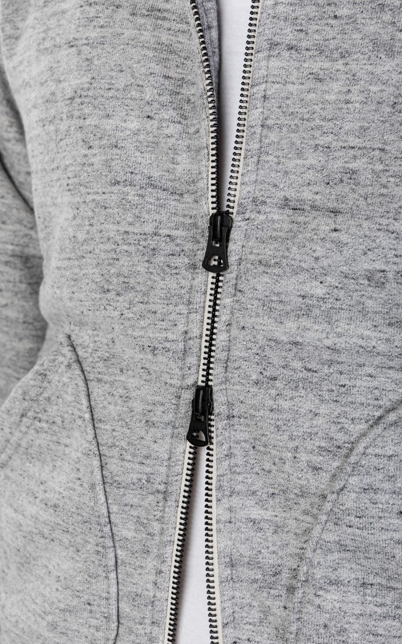 Momotaro Jeans 07-044 Heavyweight Hoodie Grey GTB