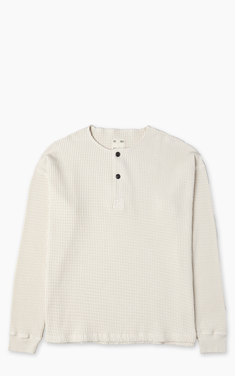 Eat Dust Venice Sweat Heavy Waffle Cotton Off-White