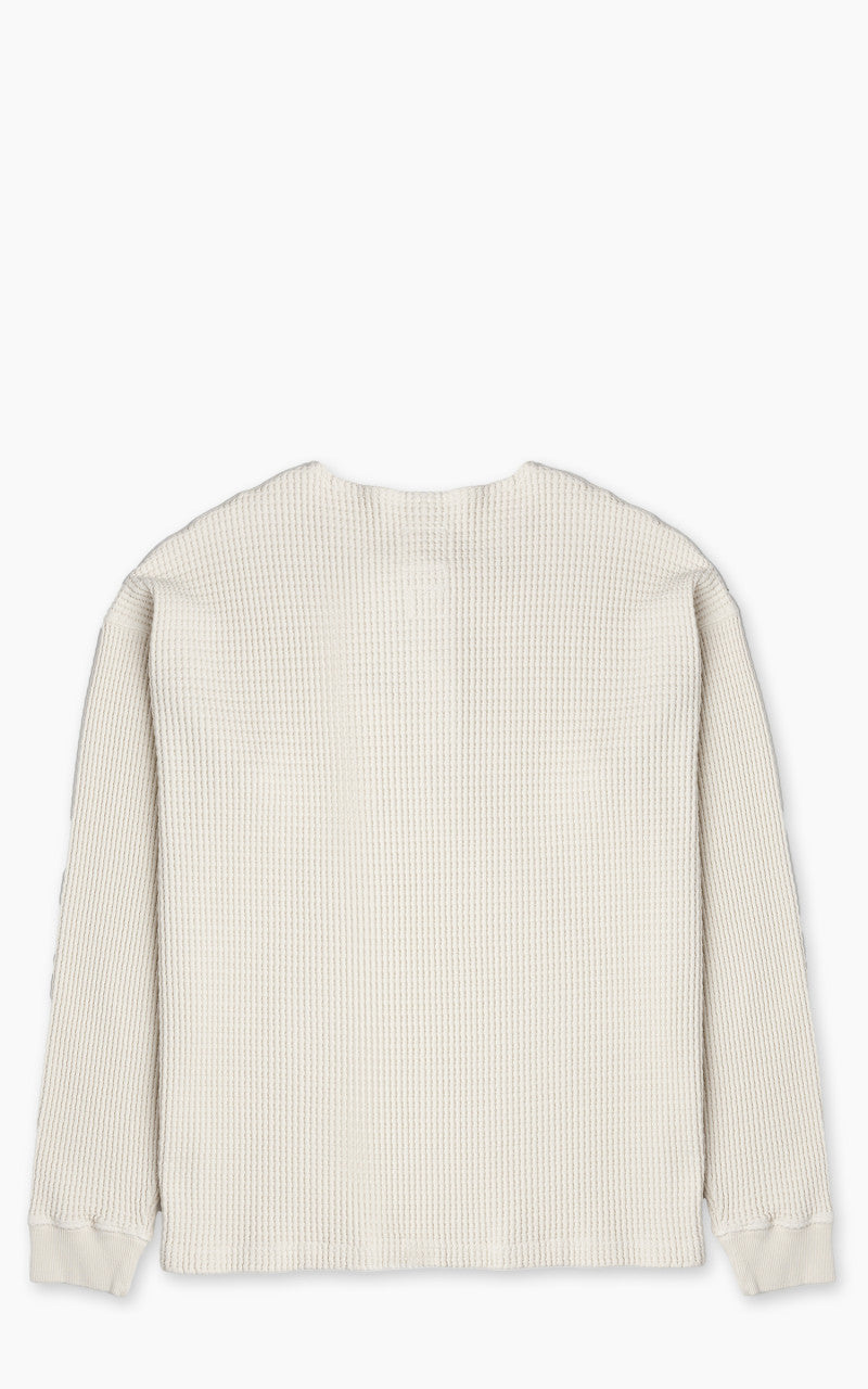 Eat Dust Venice Sweat Heavy Waffle Cotton Off-White
