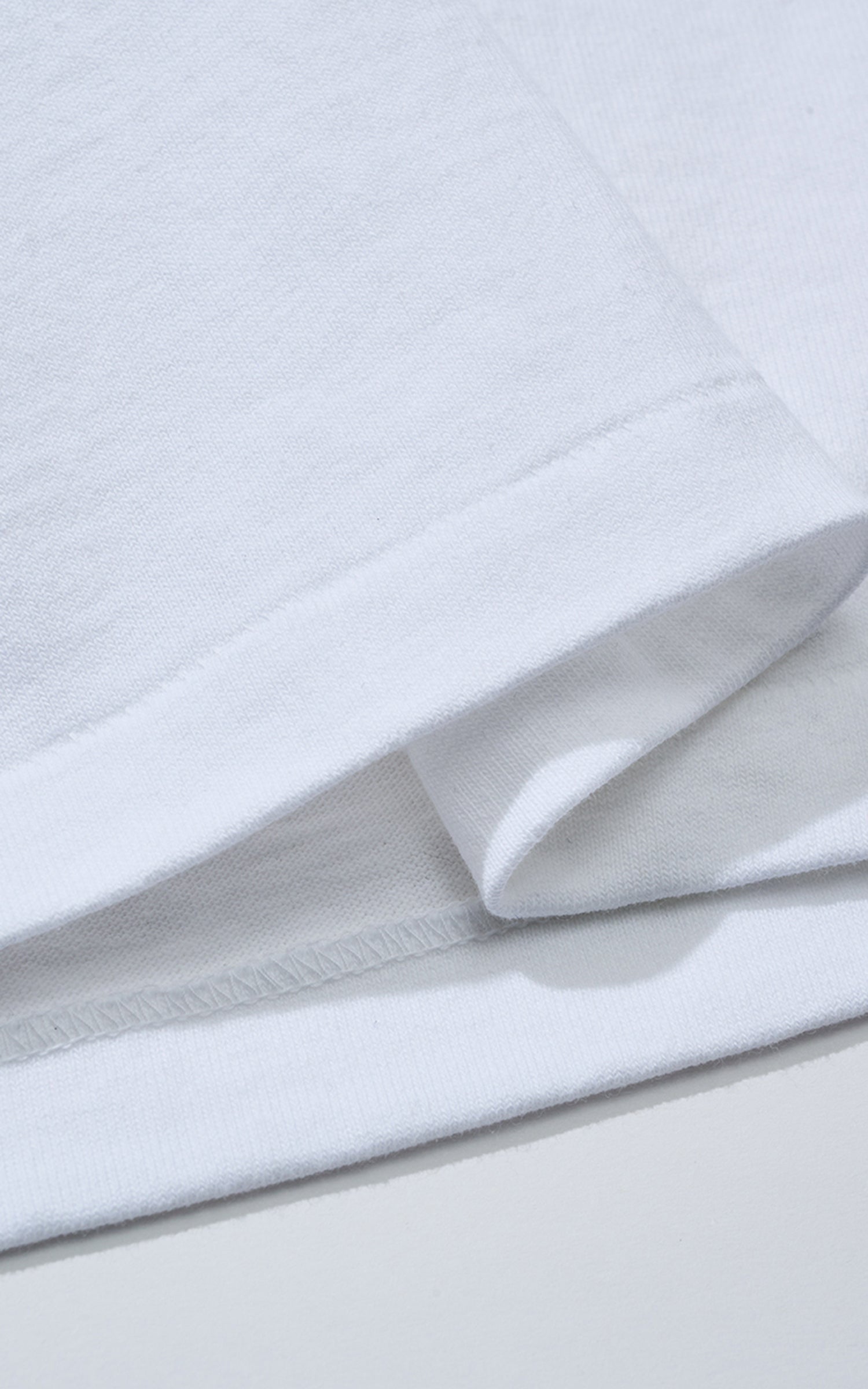 Cotton Research Club L/S T-Shirt White