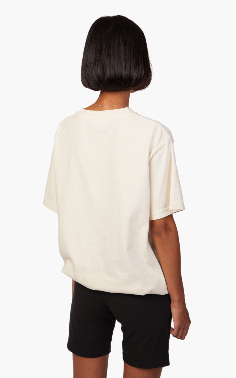 Sporty & Rich Studio T-Shirt Cream/Blue