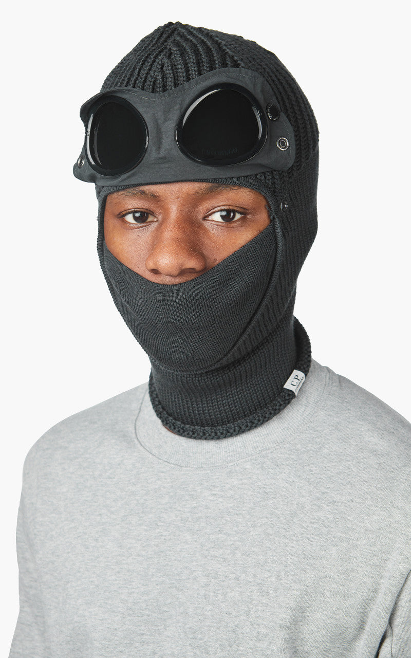 C.P. Company Ski Mask Extrafine Merino Forged Iron