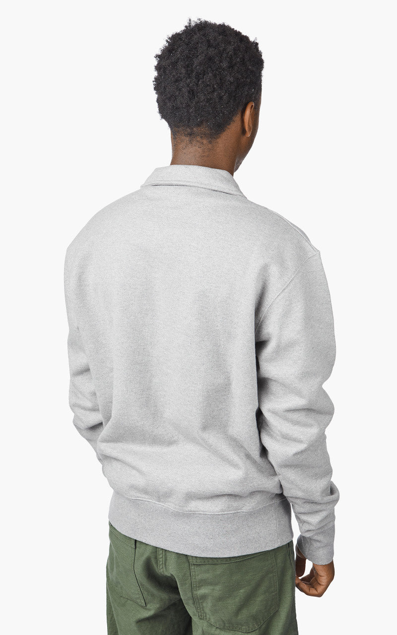 Deus Ex Machina Naval Zip Neck Grey Marle