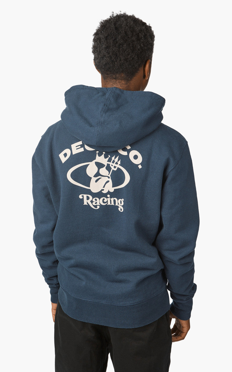 Deus Ex Machina Sirens Zip Thru Hood Navy