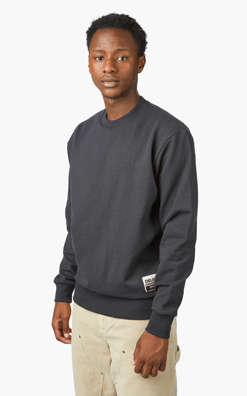 Deus Ex Machina Garrison Plain Crew Anthracite