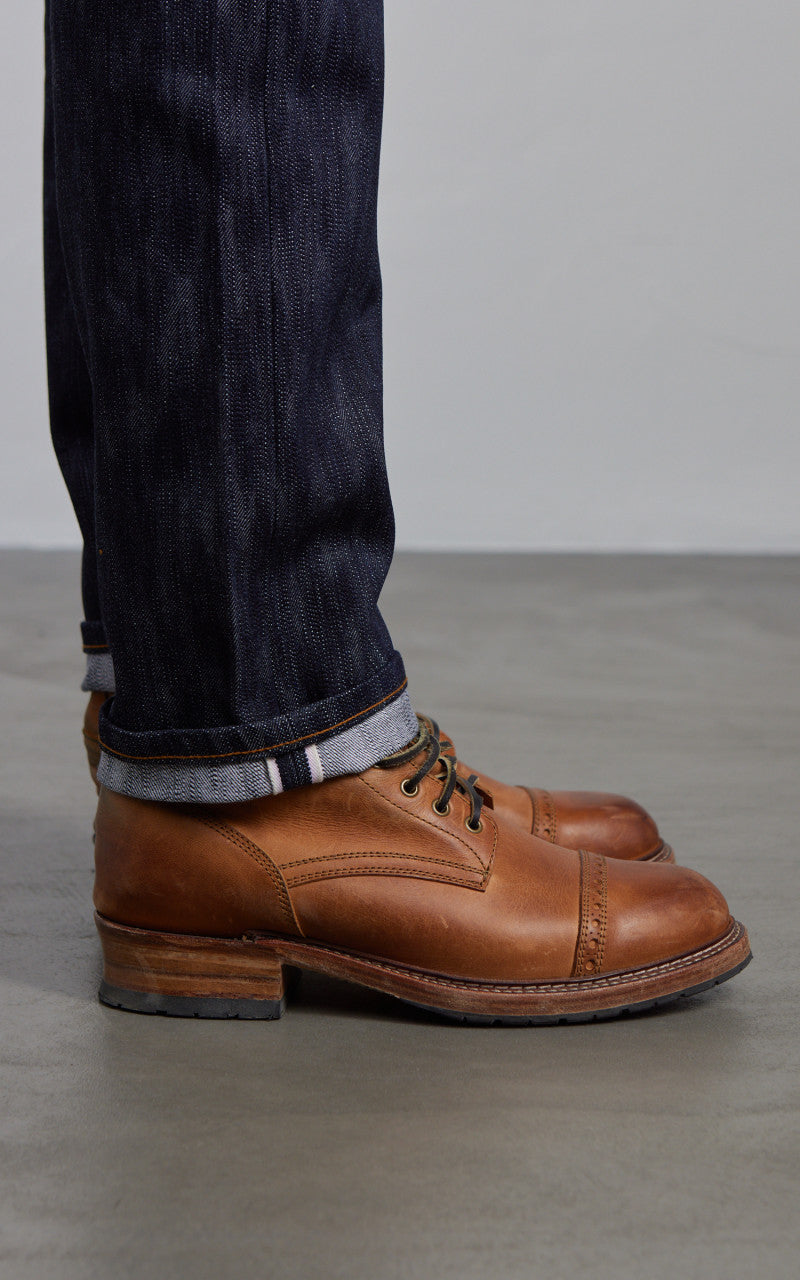 Naked & Famous Denim Weird Guy Sakura Slub Selvedge Indigo 16.5oz