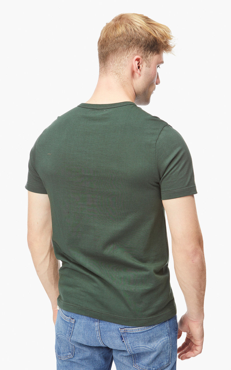 Merz b. Schwanen 1950s Crew Neck Tee Forest