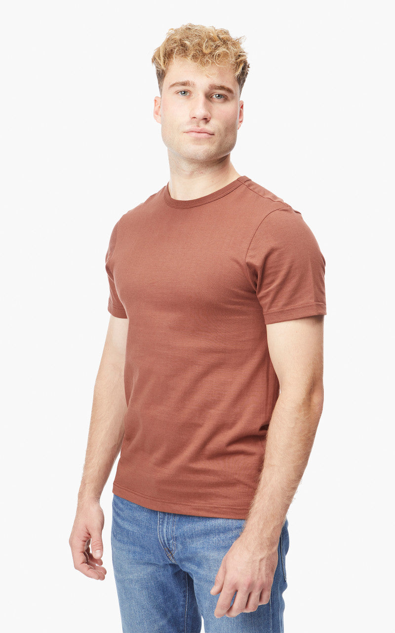 Merz b. Schwanen 1950s Crew Neck Tee Tan